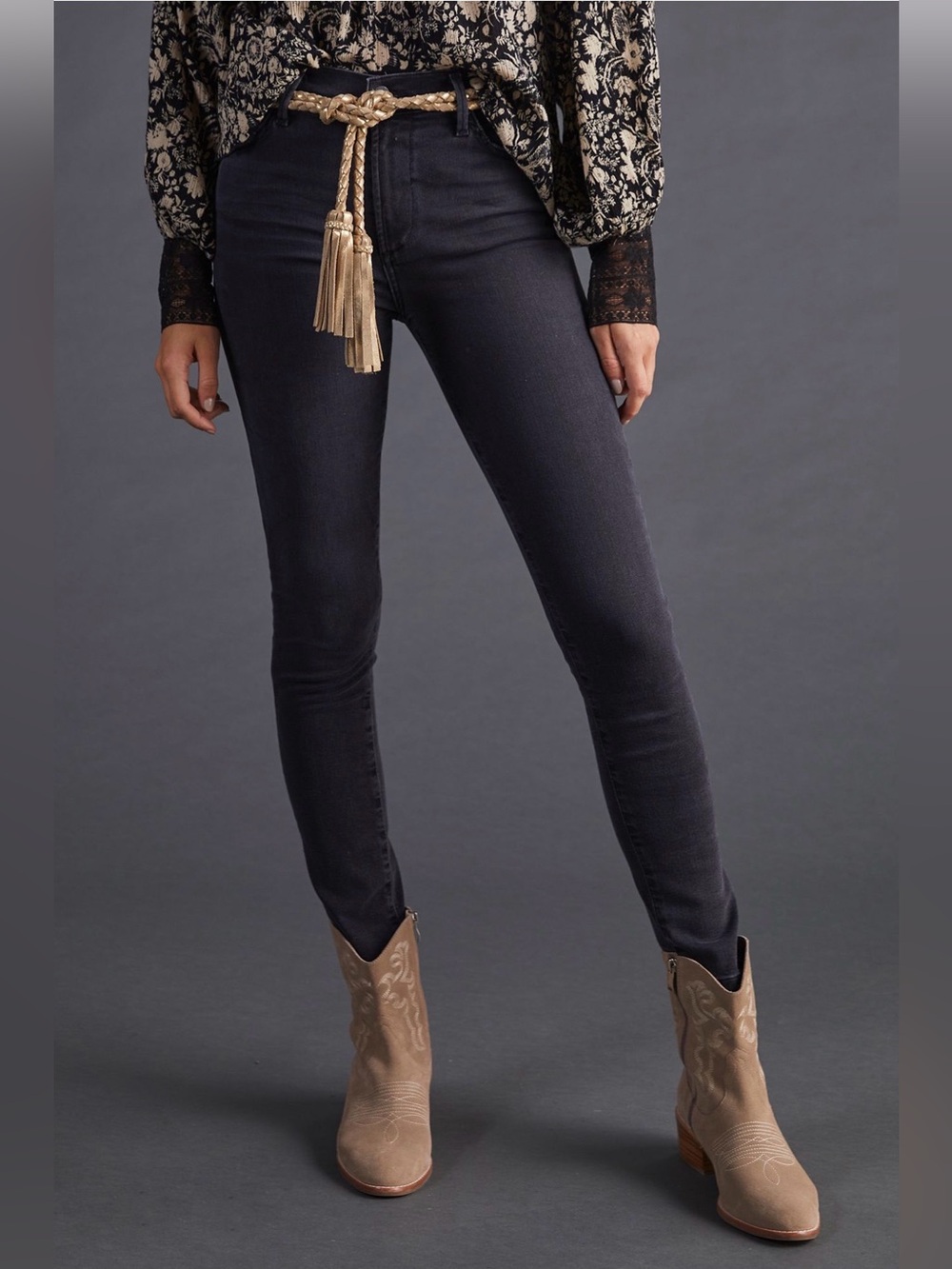 Citizens of Humanity Rocket Ankle High Rise Skinny Jean | Carbon | Size 26
